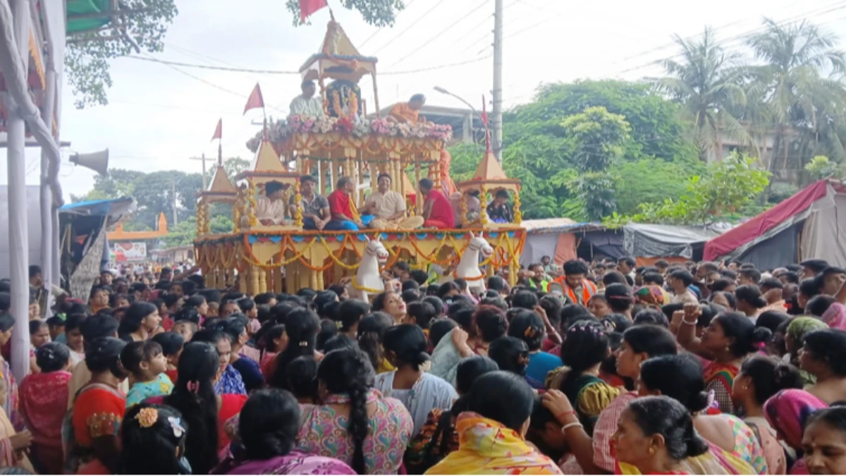 গাজীপুরে রথযাত্রা ও রথমেলা শুরু
