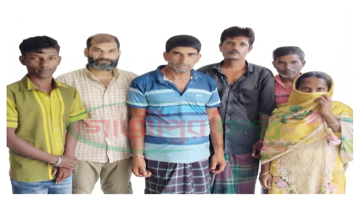 কালীগঞ্জে ইয়াবাসেবী এক নারীসহ ছয়জনের কারাদণ্ড