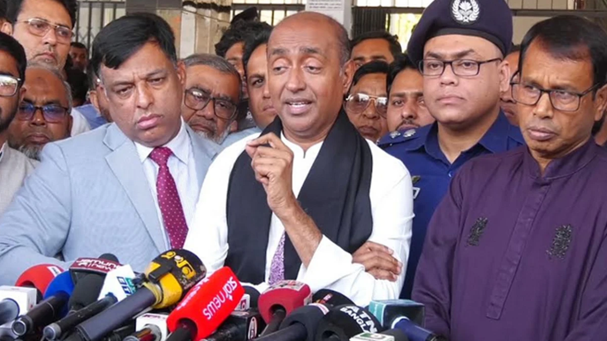শেখ হাসিনা দেশে ফিরলেই গ্রেপ্তার: আইনমন্ত্রী