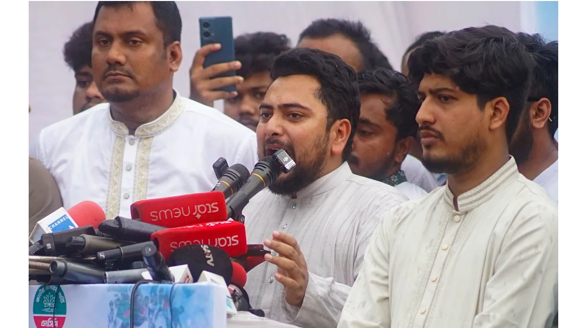 স্বরাষ্ট্রমন্ত্রী নিজ এলাকায় মাদক নিয়ন্ত্রণ করতে না পারলে সারাদেশে কীভাবে নিয়ন্ত্রণ করবেন: নাহিদ ইসলাম