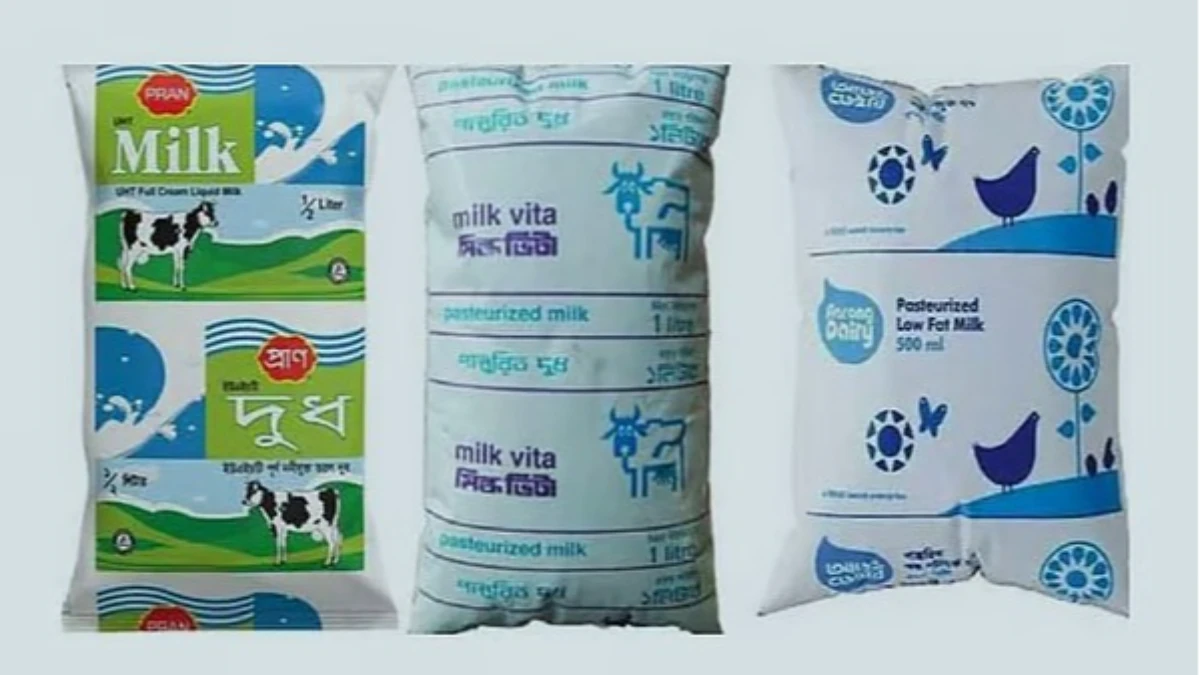 প্যাকেটের তরল দুধের দাম বাড়ল ১০ টাকা