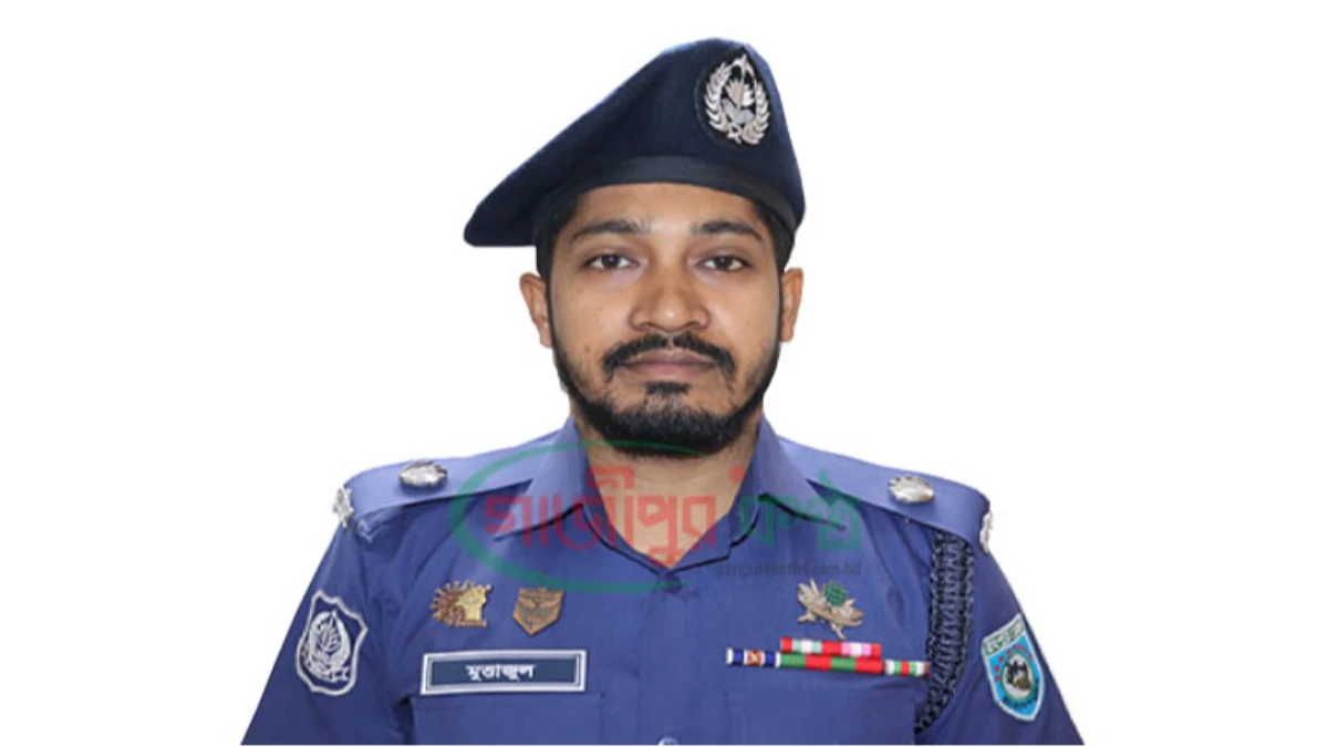 কালীগঞ্জ সার্কেলের নতুন অতিরিক্ত পুলিশ সুপার শেখ মুত্তাজুল ইসলাম