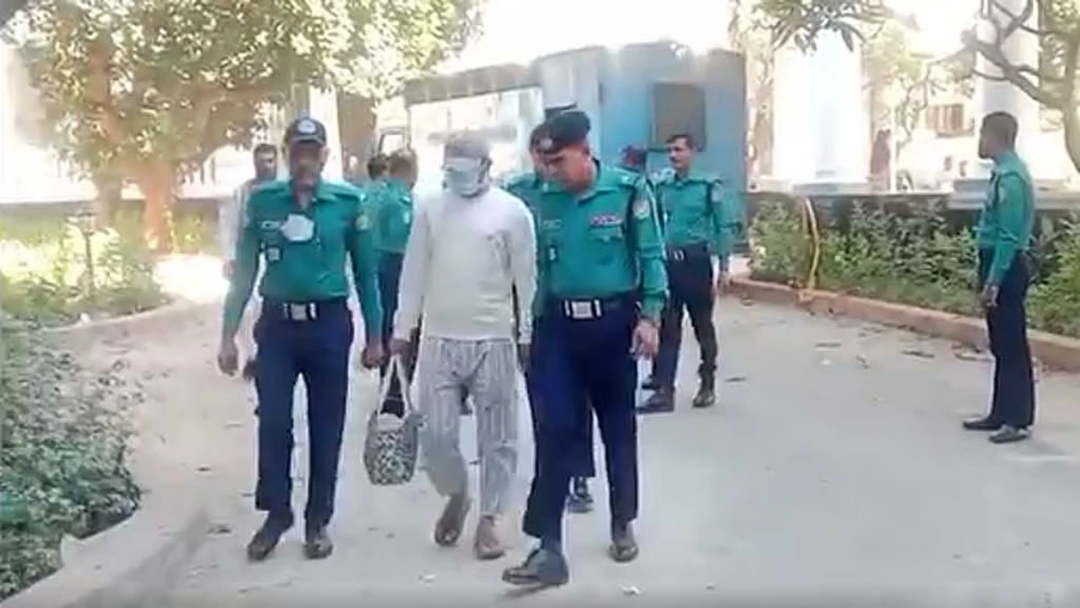 আশুলিয়ায় ৬ মরদেহ পোড়ানোর মামলার রাজসাক্ষী আবজালুল কারাগার কারামুক্ত