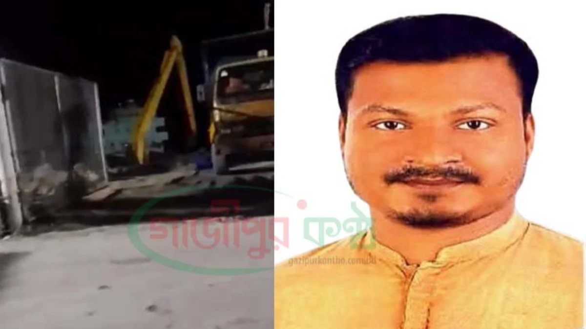 কালীগঞ্জে নদীর পাড়ের মাটি বিক্রি, যুবদল নেতাকে জরিমানা
